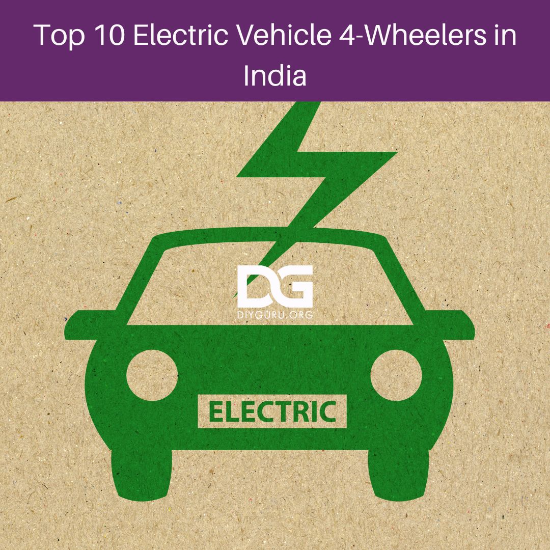 Top 10 Electric Vehicle 4-Wheelers in India