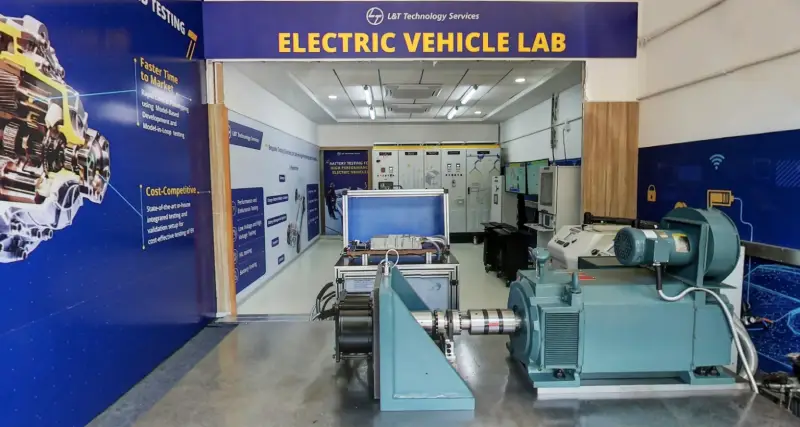 Electric Vehicle Lab Set Up for Schools