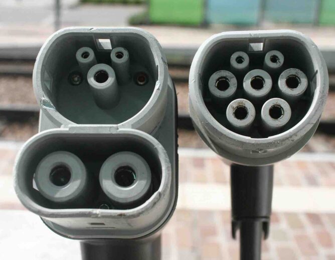 Type 2 charging connector