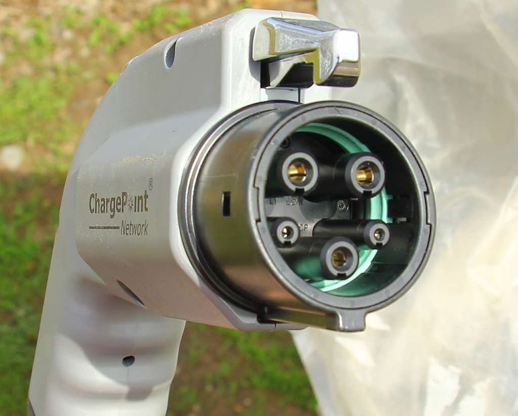 Type 1 EV charging connector