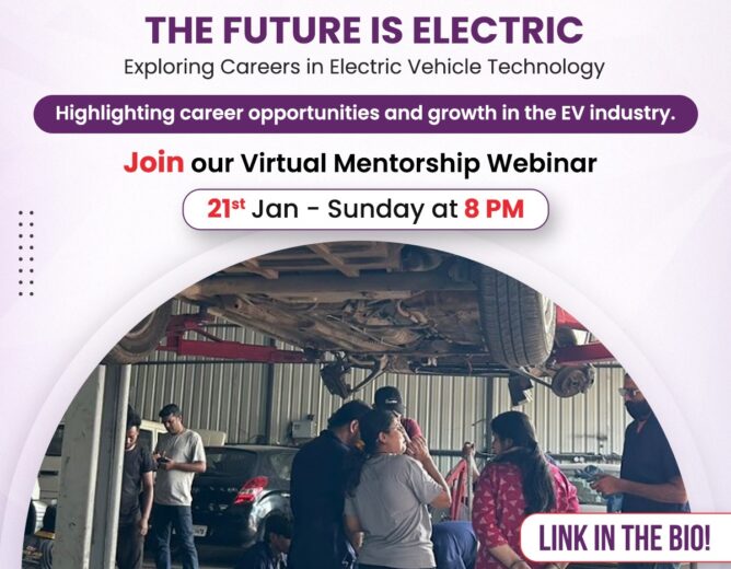 Free Webinar - "The Future is Electric: Exploring Careers in Electric Vehicle Technology"