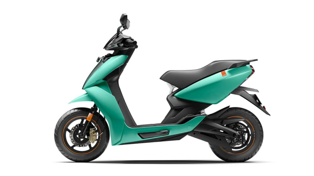 Electric vehicle scooters (Ather 450X)