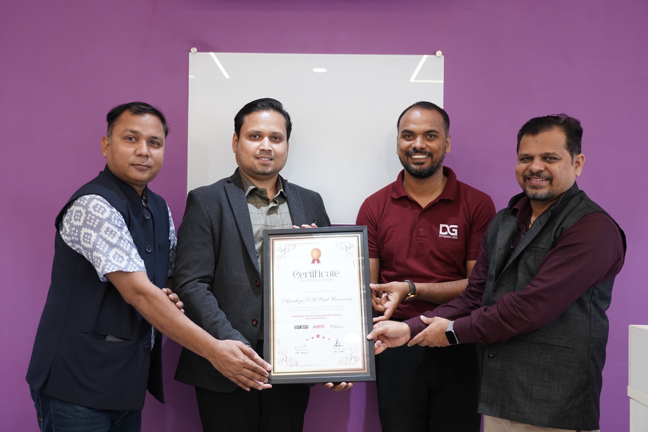 DIYguru institutional ASDC certification
