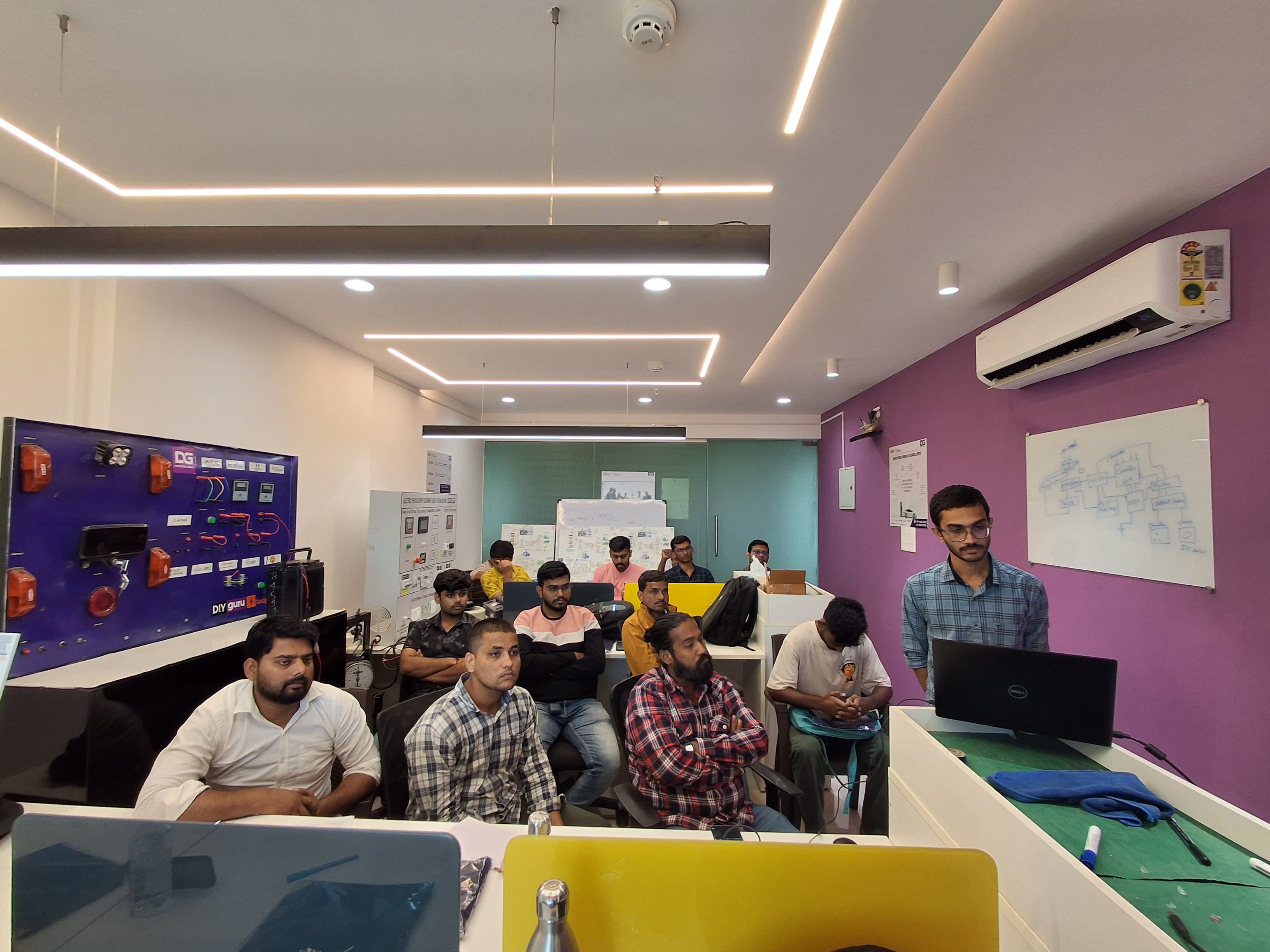 EV scooter training batch group photo