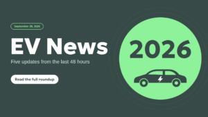 EV News Today (September 29, 2026)